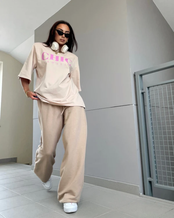 t-shirt bawełniany chic la milla